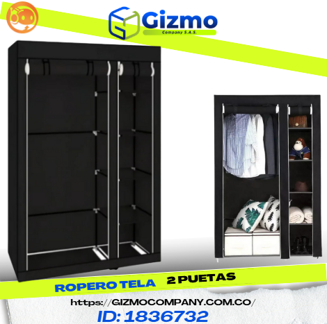 Miniatura 6 de Ropero Armario 2 Puertas